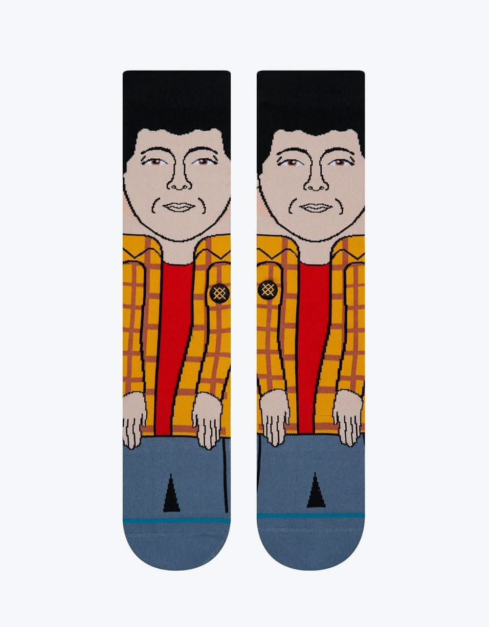 Stance x Happy Gilmore Happy Combed Cotton Crew Socks - Multi