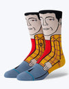 Stance x Happy Gilmore Happy Combed Cotton Crew Socks - Multi