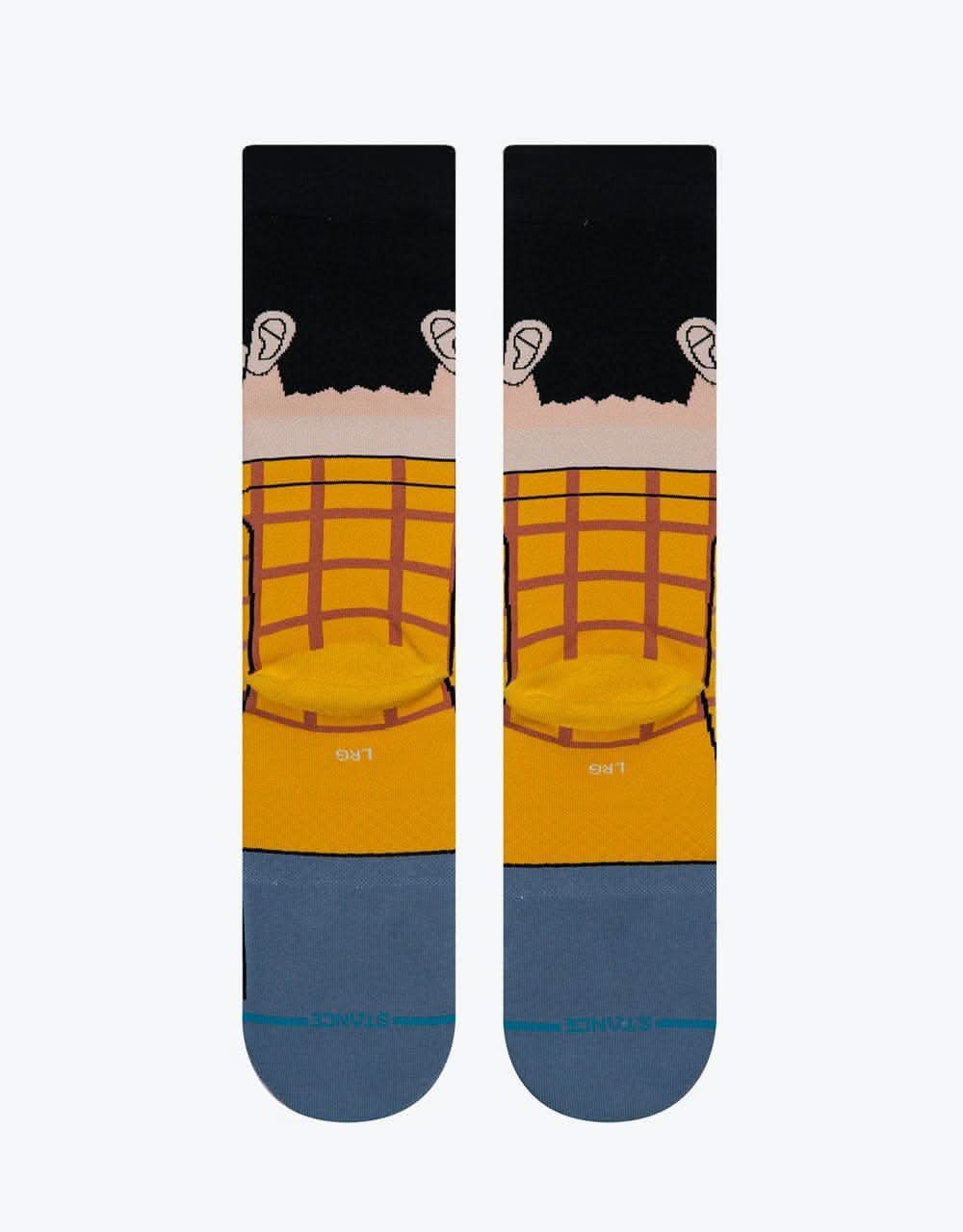 Stance x Happy Gilmore Happy Combed Cotton Crew Socks - Multi