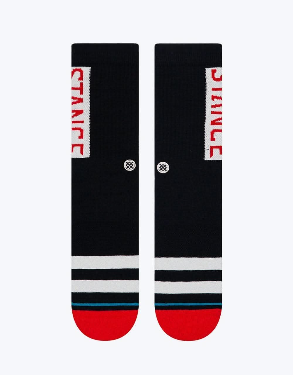 Stance OG Combed Cotton Crew Socks - Red