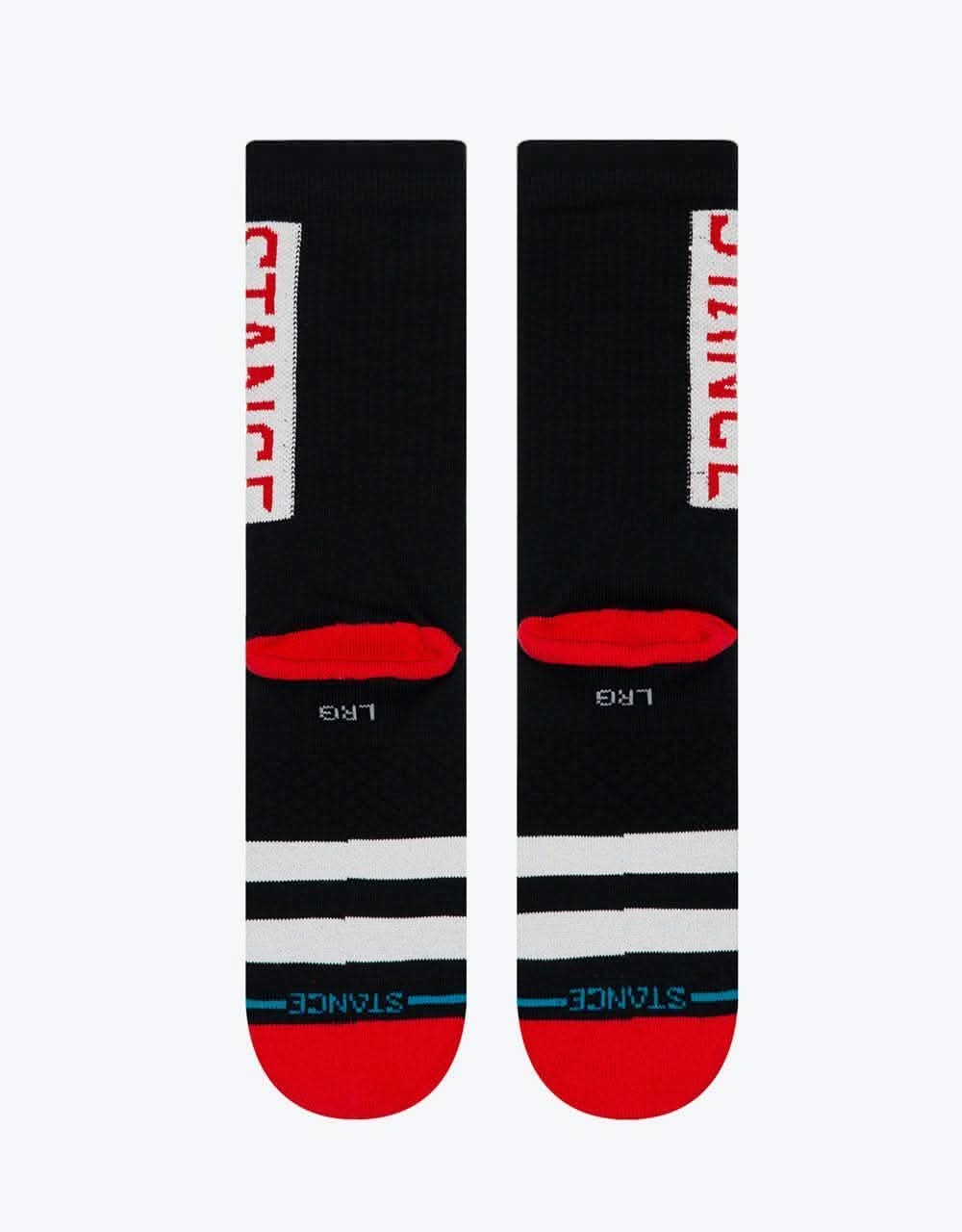 Stance OG Combed Cotton Crew Socks - Red