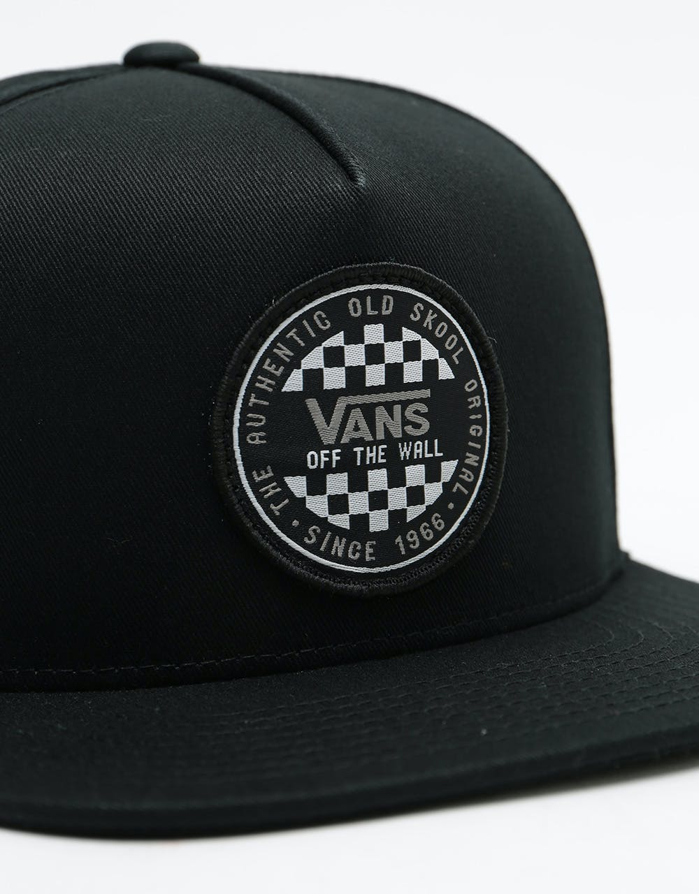 Vans OG Checker Snapback Cap - Black
