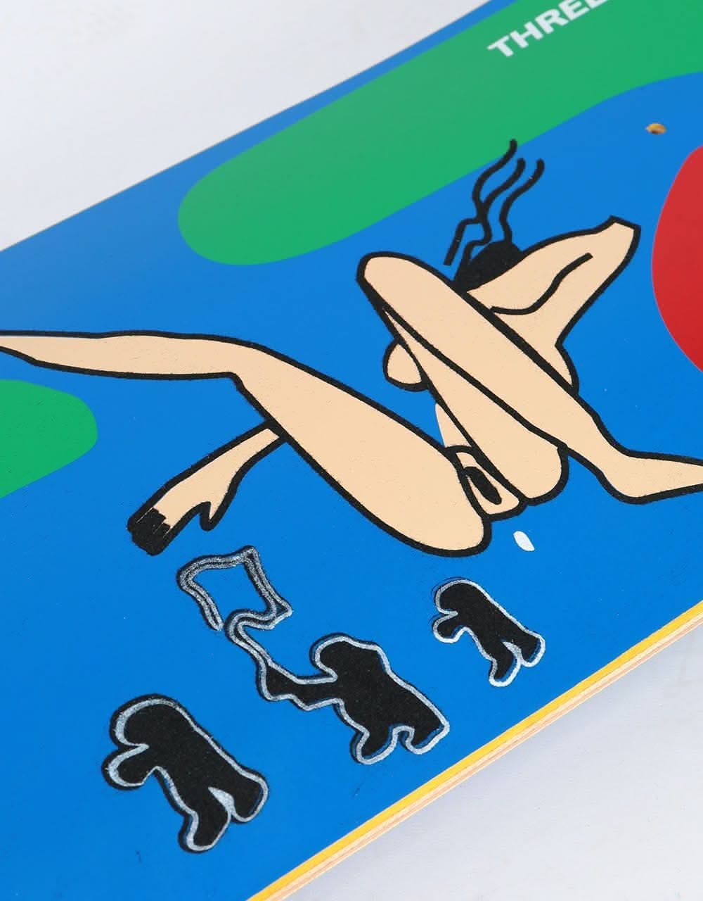 Prime Heritage x Turner x Gonz Flocked Lady Skateboard Deck - 8.5"