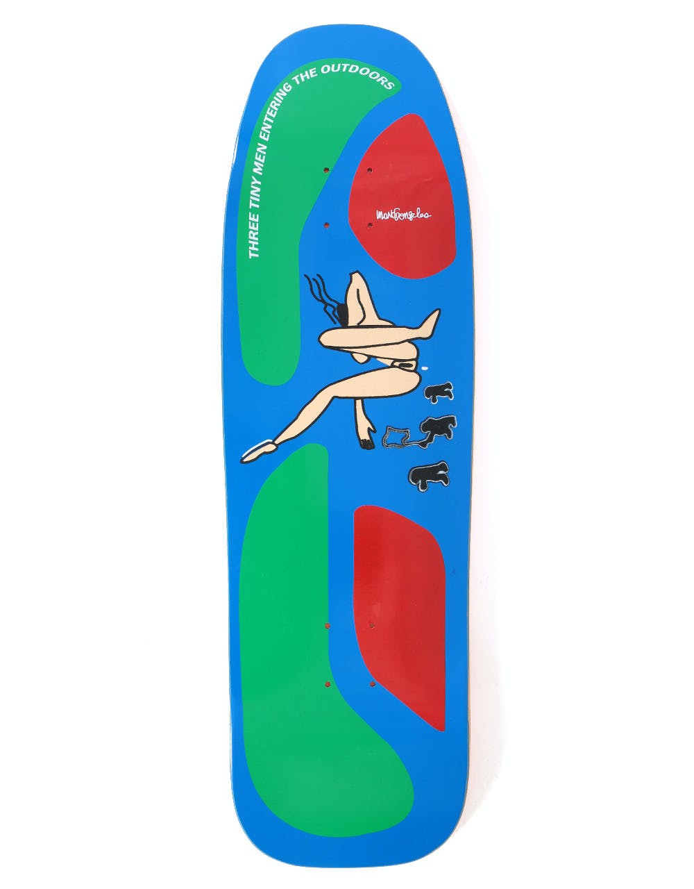 Prime Heritage x Turner x Gonz Flocked Lady Skateboard Deck - 9.5"