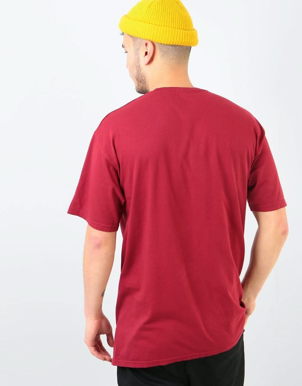 HUF Serif Overdye T-Shirt - Terracotta