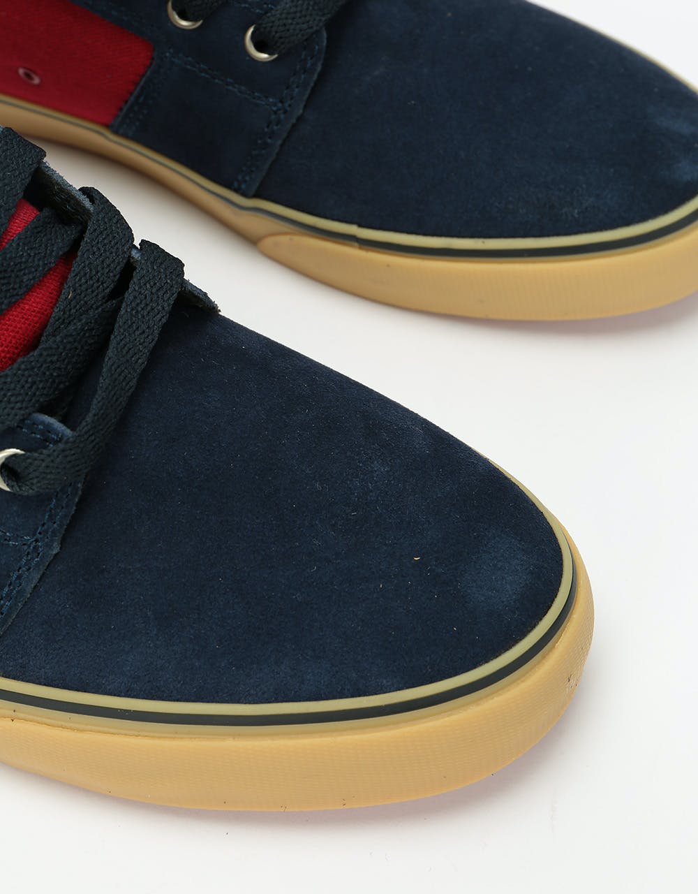 Etnies Barge LS Skate Shoes - Navy/Red/Gum