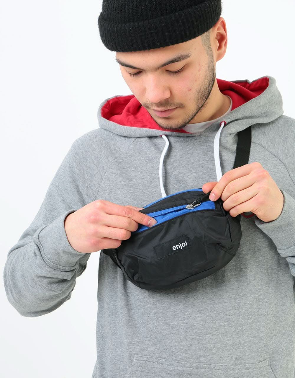 Enjoi Cross Body Bag - Black
