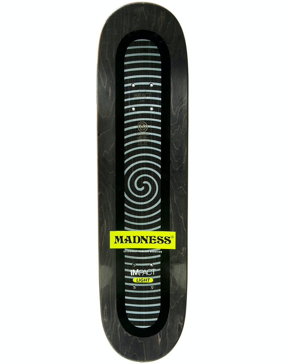 Madness Kreiner Spray Point Impact Light Skateboard Deck - 8.25"