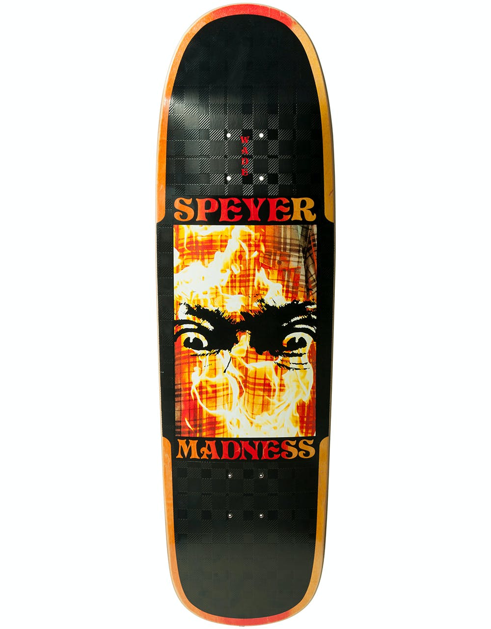 Madness Speyer Fire Flannel R7 Skateboard Deck - 9.13"
