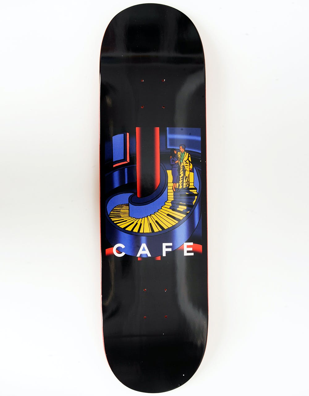 Skateboard Café Piano Staircase Skateboard Deck - 8.7"