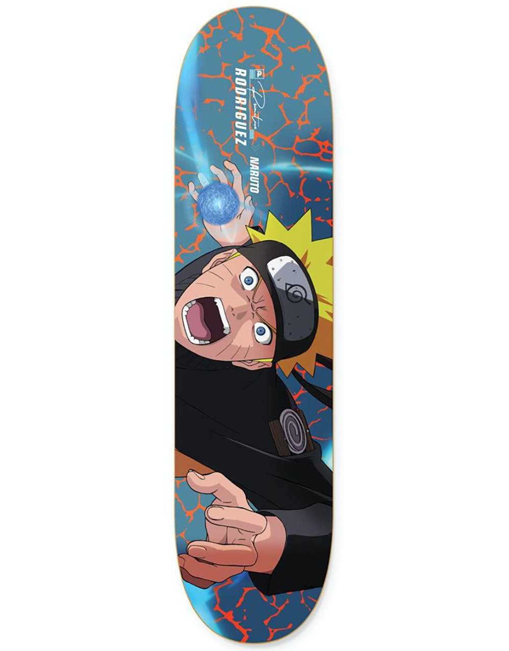 Primitive x Naruto Rodriguez Combat Skateboard Deck - 8.38"