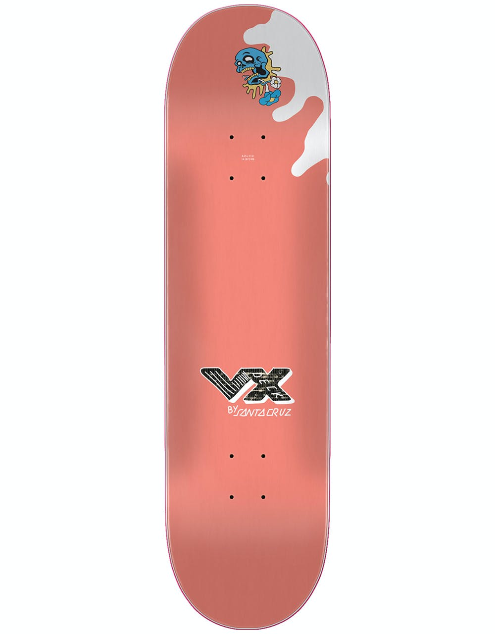 Santa Cruz Baked Blossom VX Skateboard Deck - 8.25"
