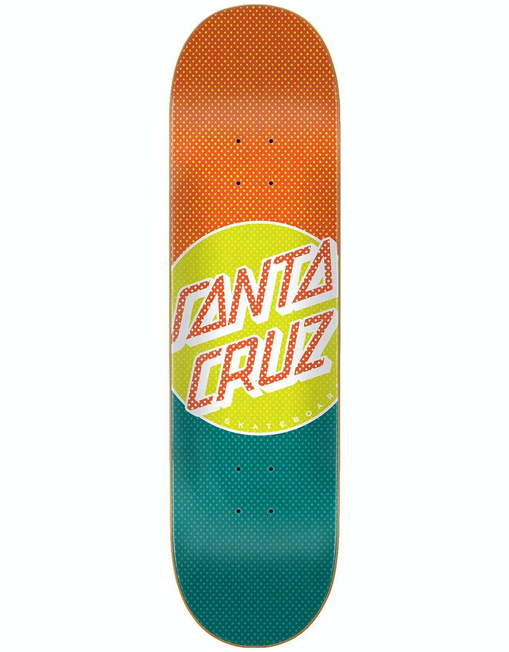 Santa Cruz Process Dot 'Wide Tip' Skateboard Deck - 8.25"