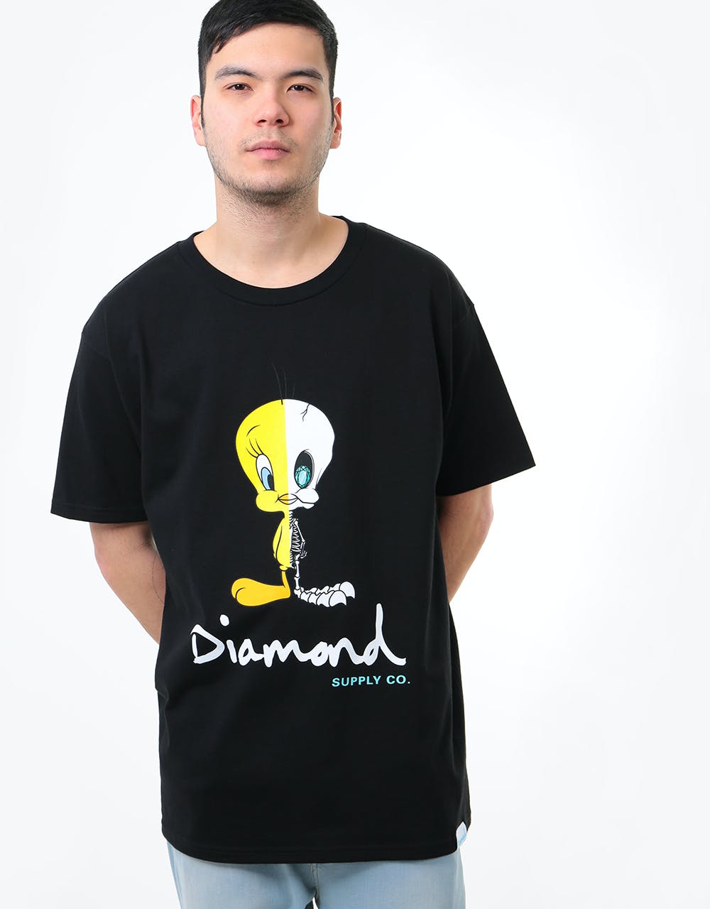 Diamond x Looney Tunes X-Ray T-Shirt - Black