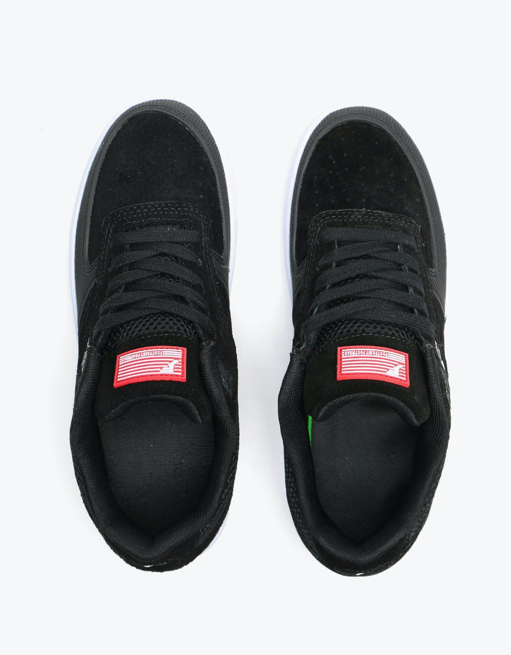 Footprint Mark I Skate Shoes - Black/Forever Cap