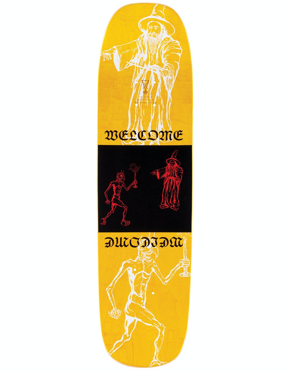 Welcome Lay Inferno on Stonecipher Skateboard Deck - 8.6"