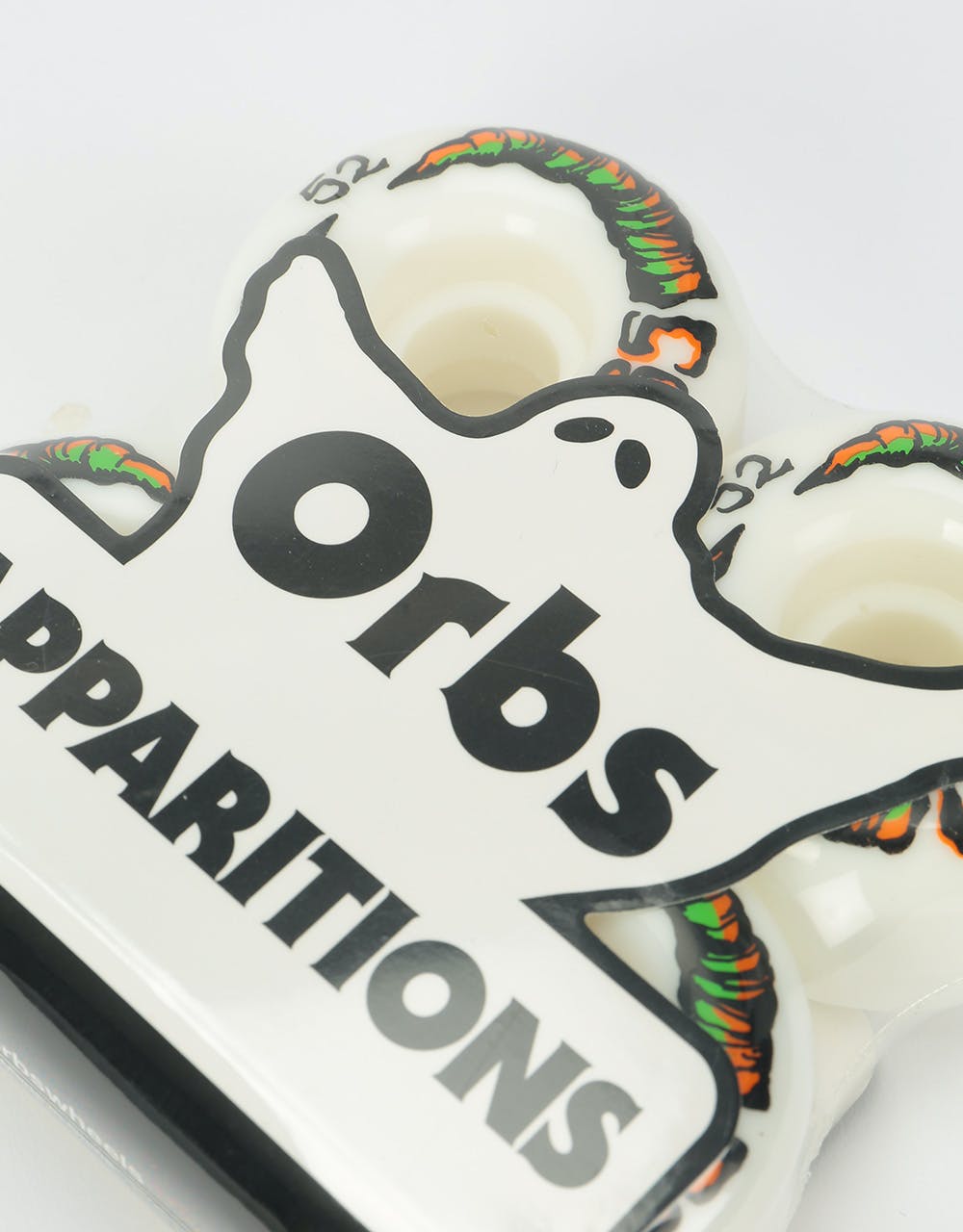 Orbs Apparitions Whites 99a Skateboard Wheel - 52mm