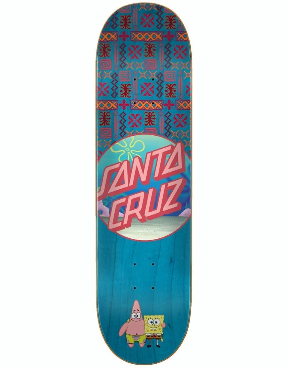 Santa Cruz x SpongeBob Best Buds Skateboard Deck 7.75"