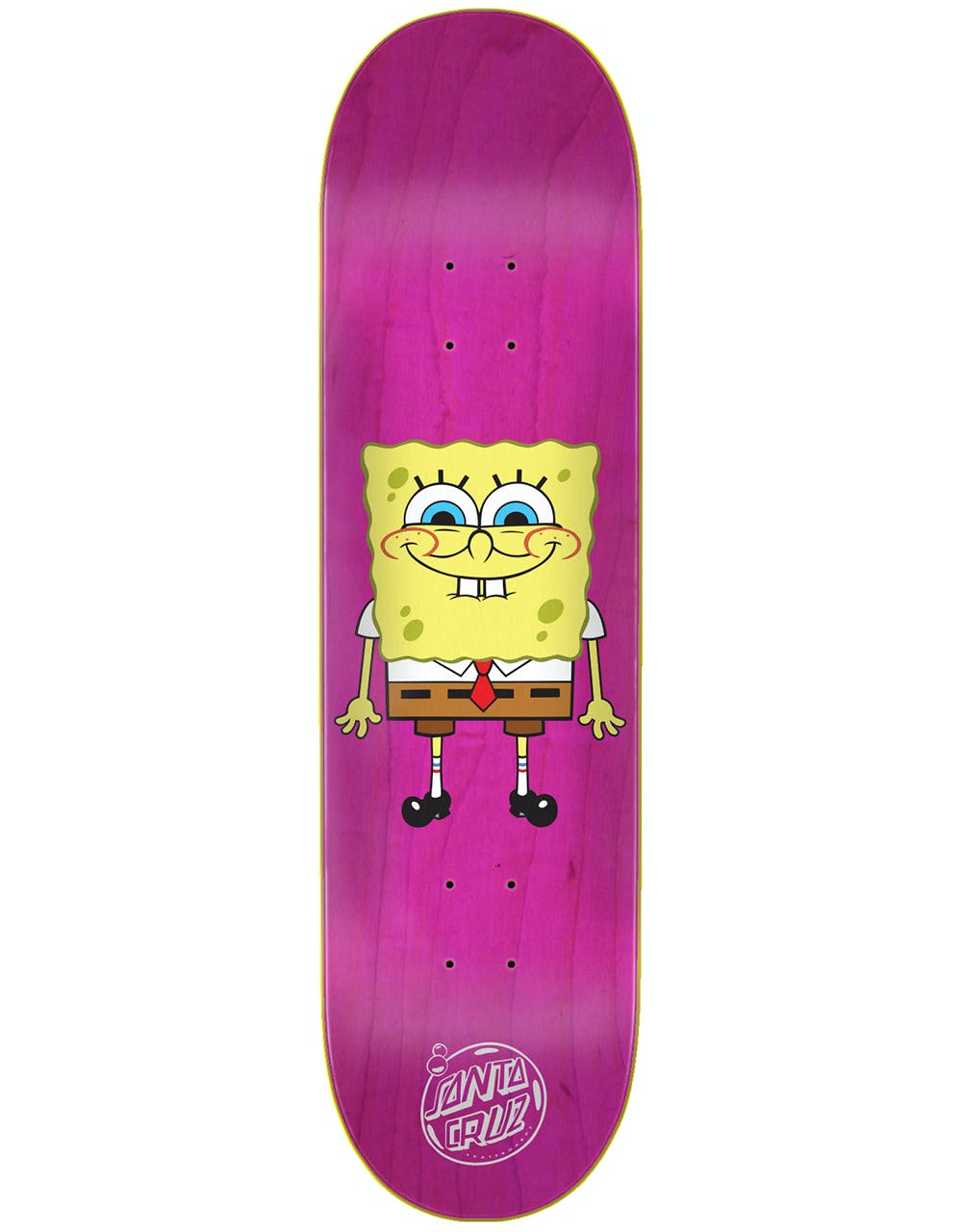 Santa Cruz x SpongeBob SquarePants Skateboard Deck - 8"