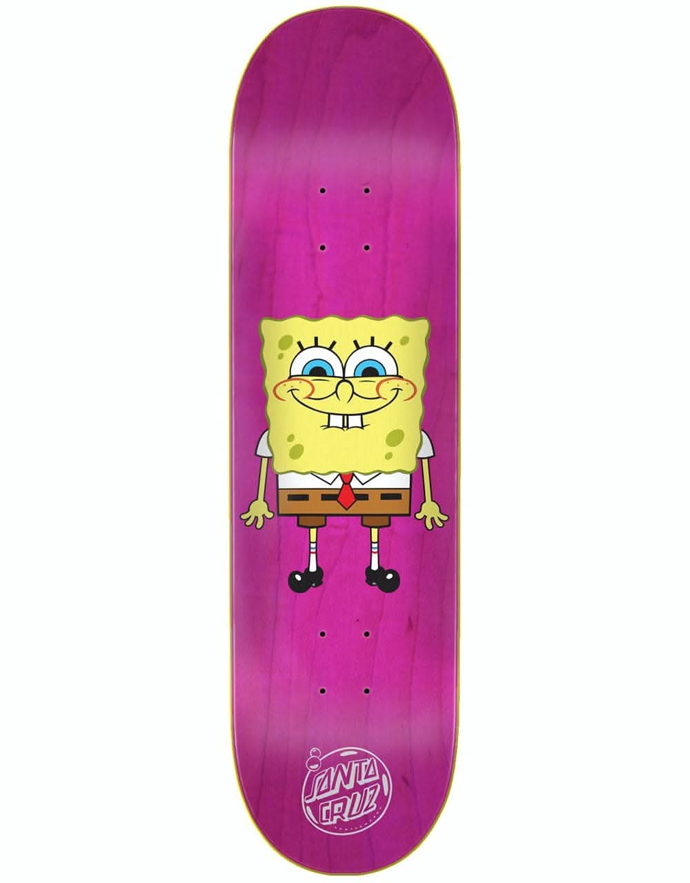 Santa Cruz x SpongeBob SquarePants Skateboard Deck 8"