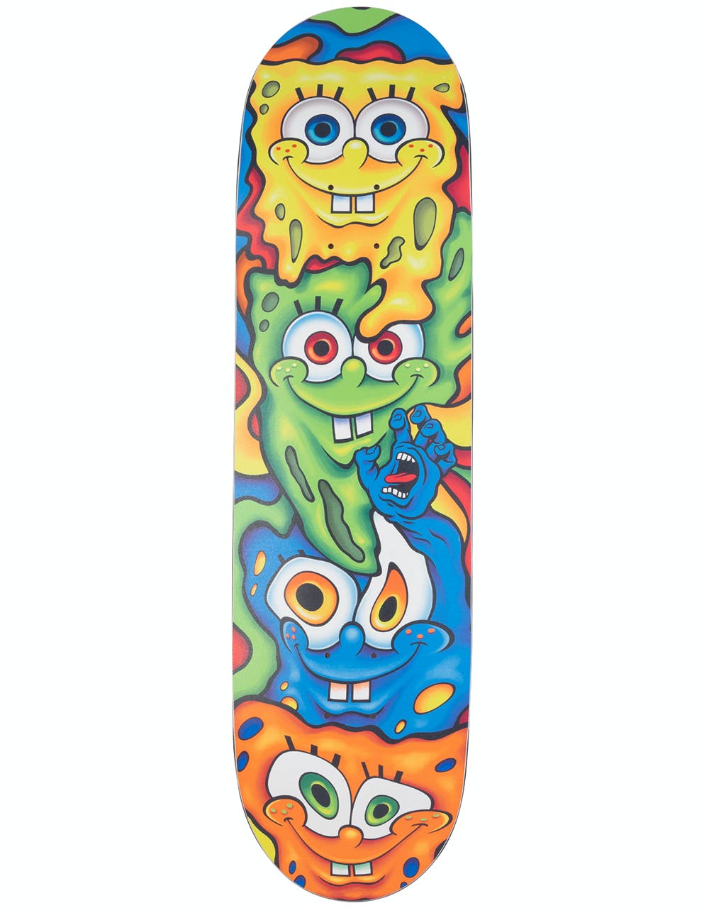 Santa Cruz x SpongeBob Melt Skateboard Deck - 8.5"