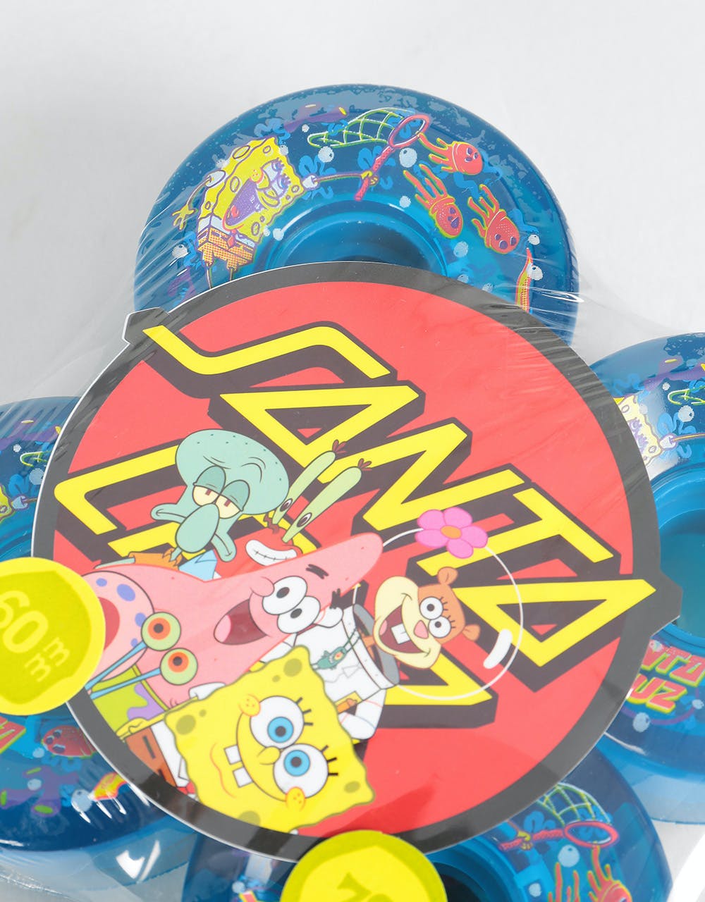 Santa Cruz x SpongeBob JellyFishing 78a Skateboard Wheel - 60mm