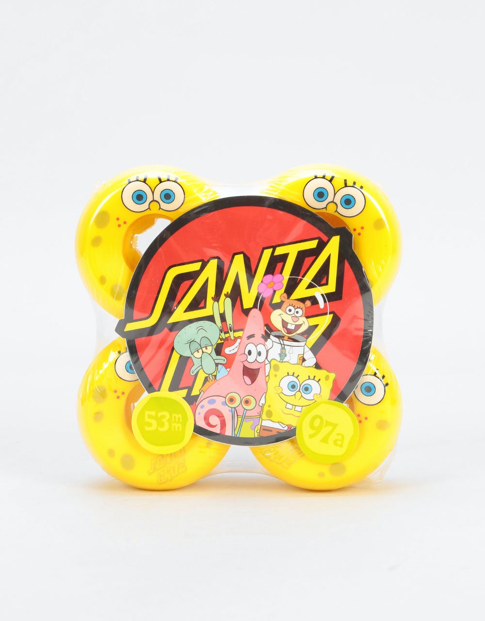Santa Cruz x SpongeBob SpongeBob Face 97a Skateboard Wheel - 53mm