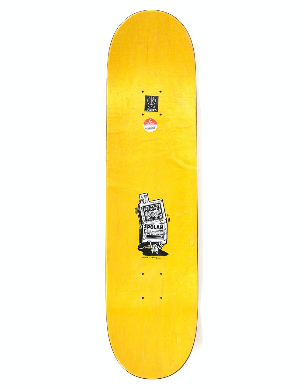 Polar Herrington Crash Skateboard Deck - 8.25"