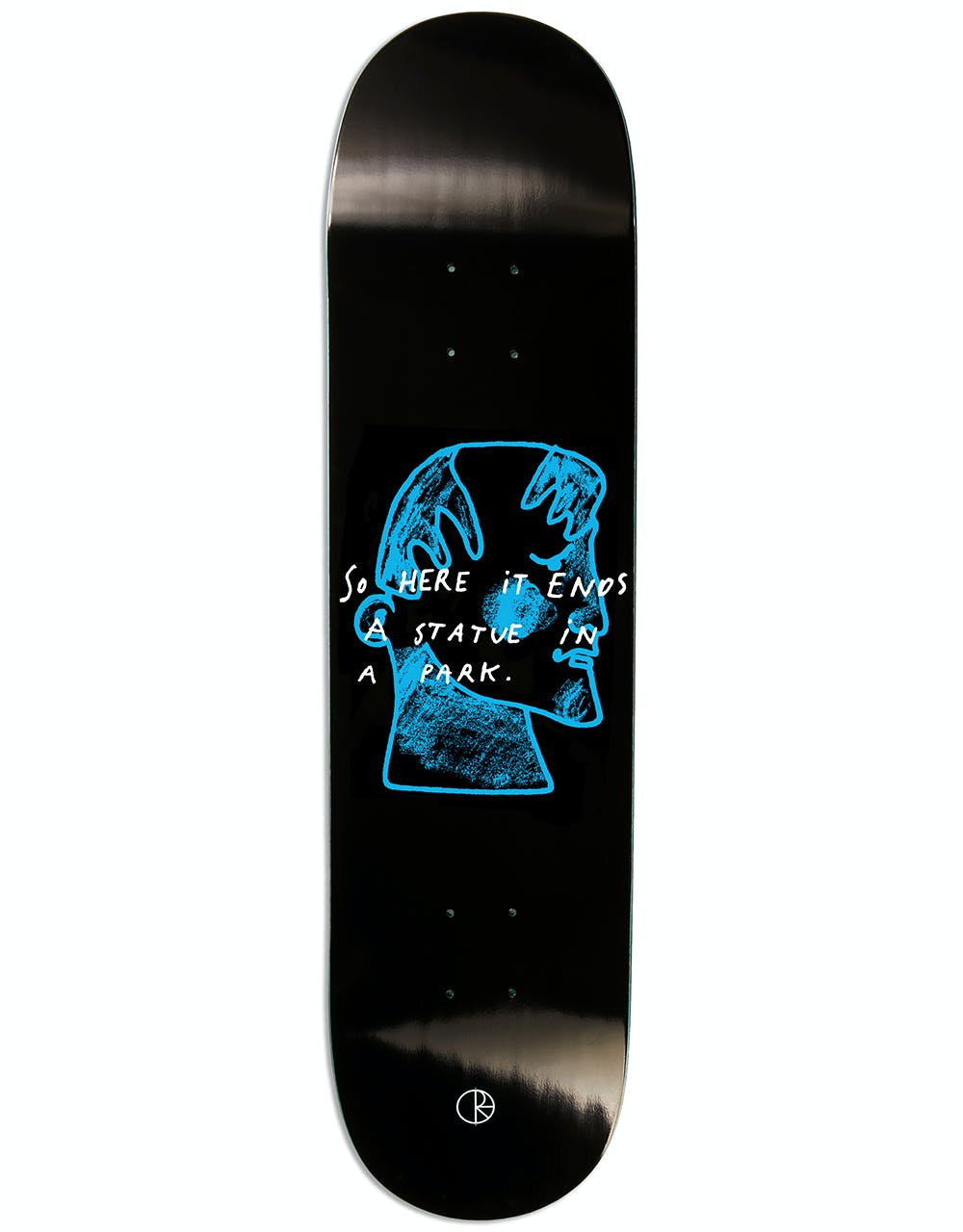 Polar I Prefer Marble Skateboard Deck - 8"