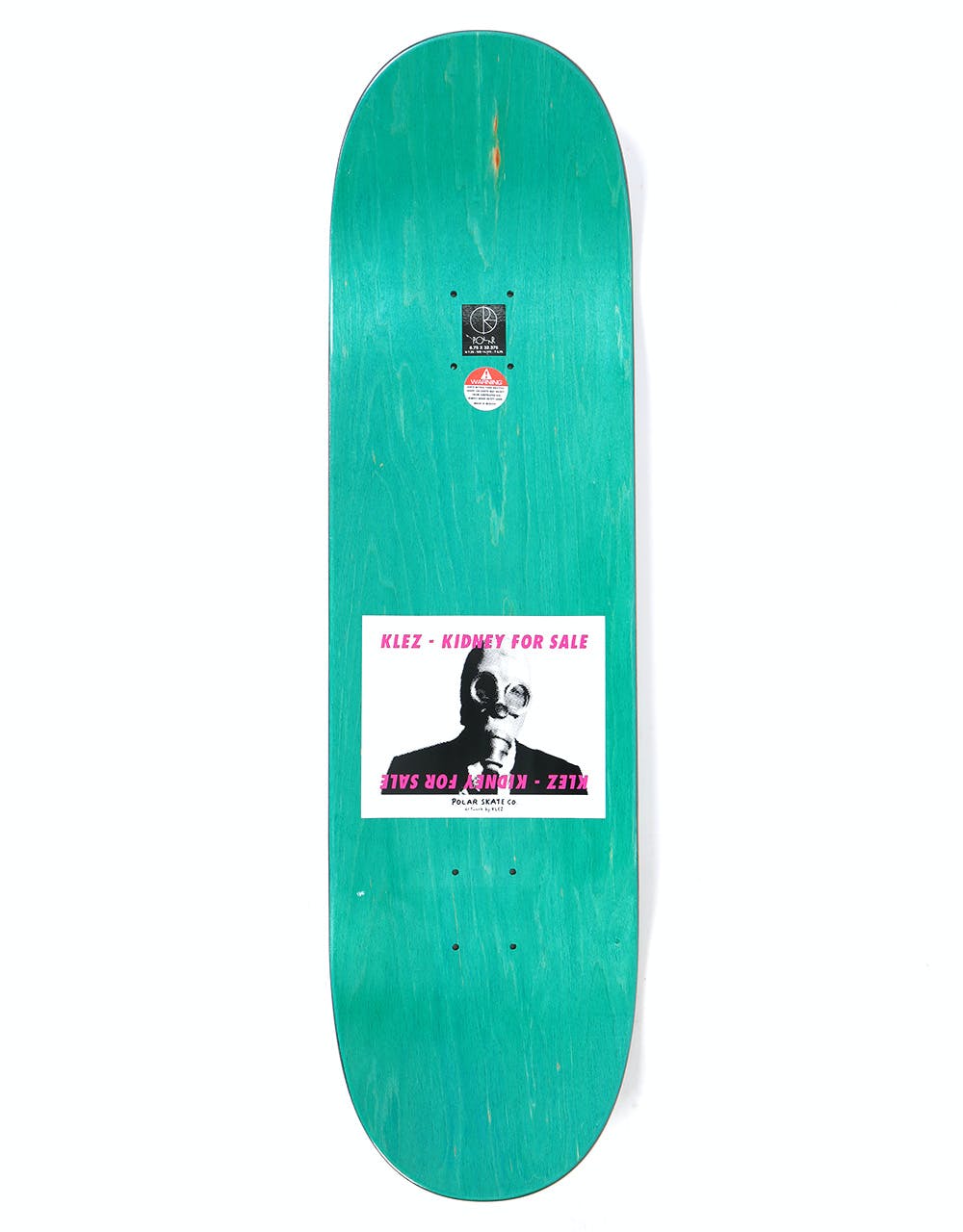 Polar Klez Kidney For Sale Skateboard Deck - 8.75"