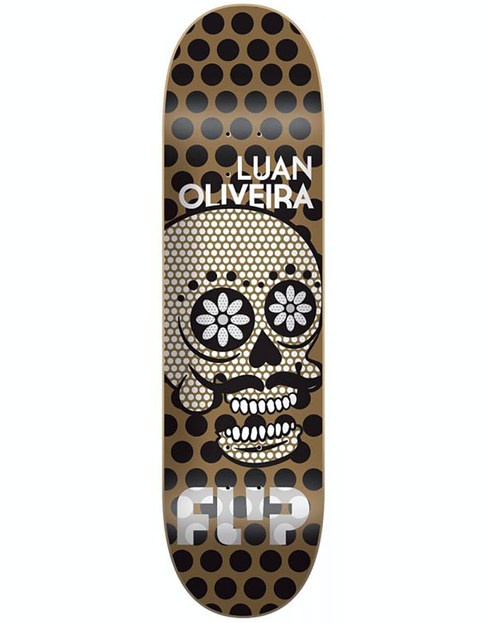 Flip Oliveira Popdots Skateboard Deck - 8.13"