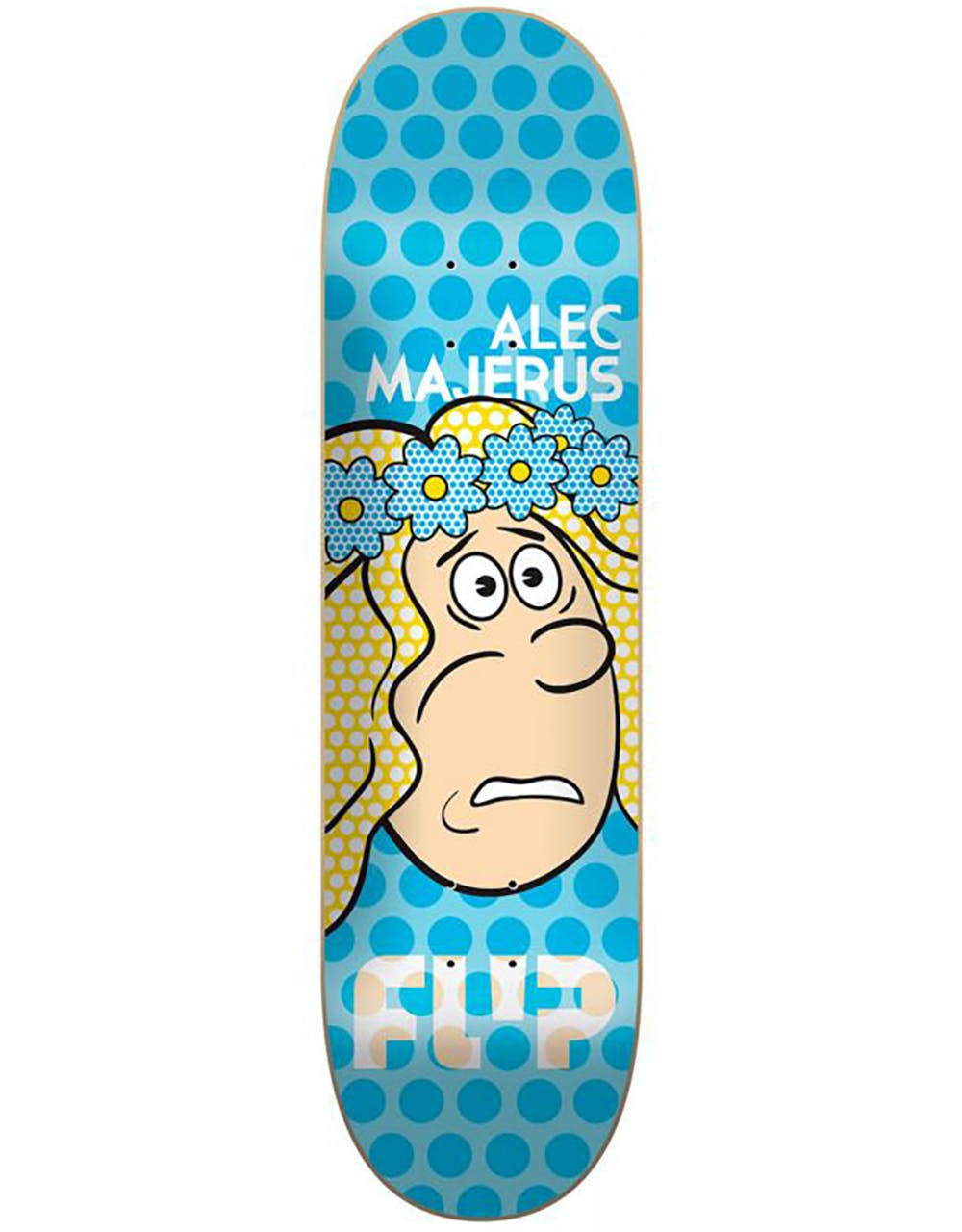 Flip Majerus Popdots Skateboard Deck - 8.25"