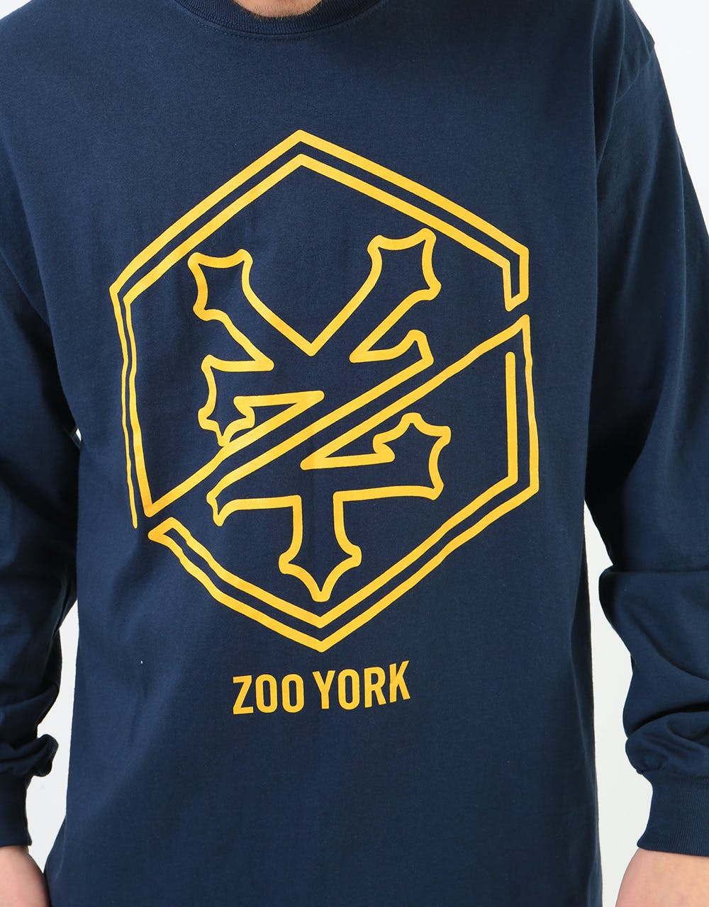 Zoo York Auburn L/S T-Shirt - Navy