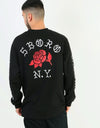 5Boro Rose L/S T-Shirt - Black