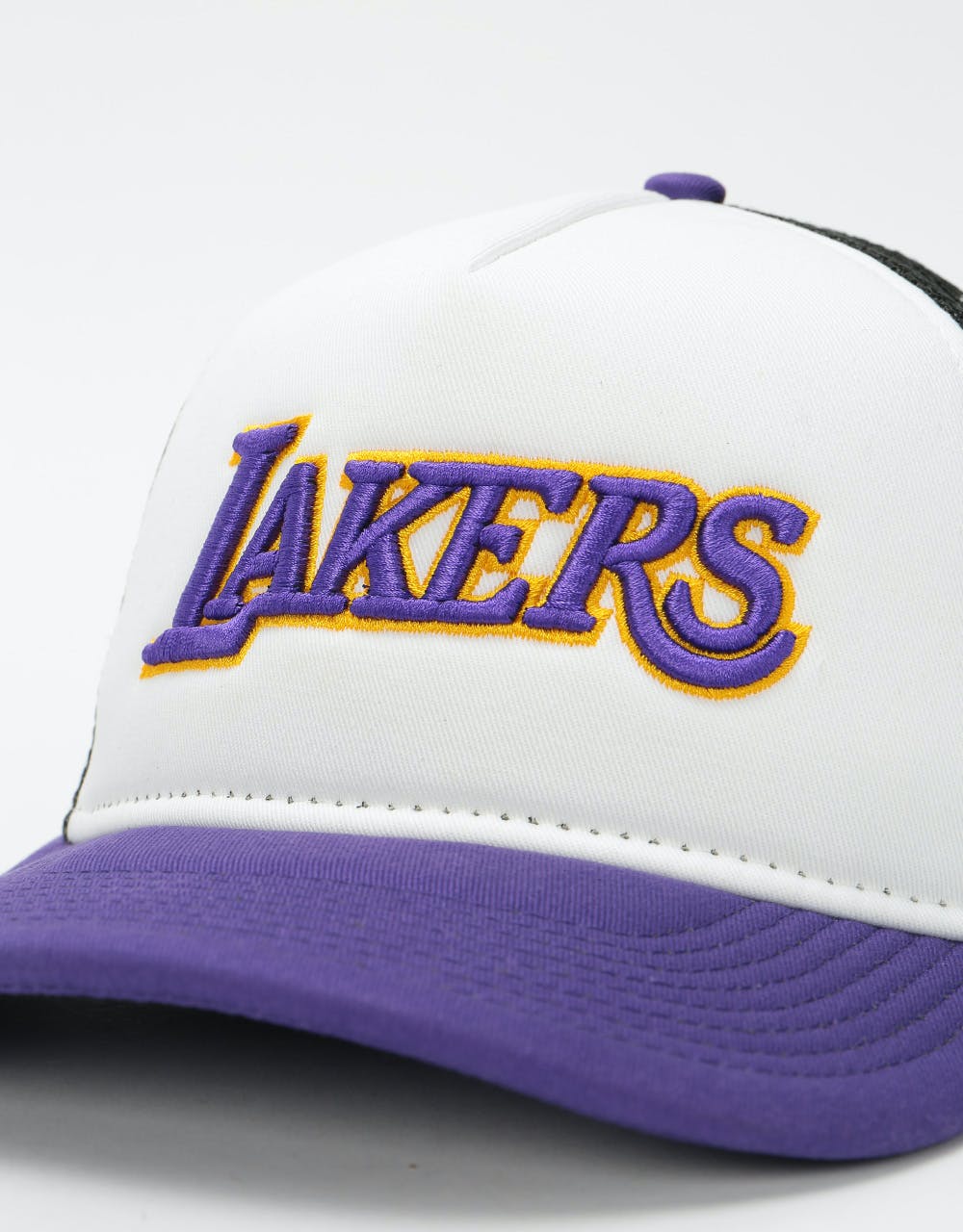 New Era 9Forty LA Lakers Team Trucker Cap - White/Team Colour