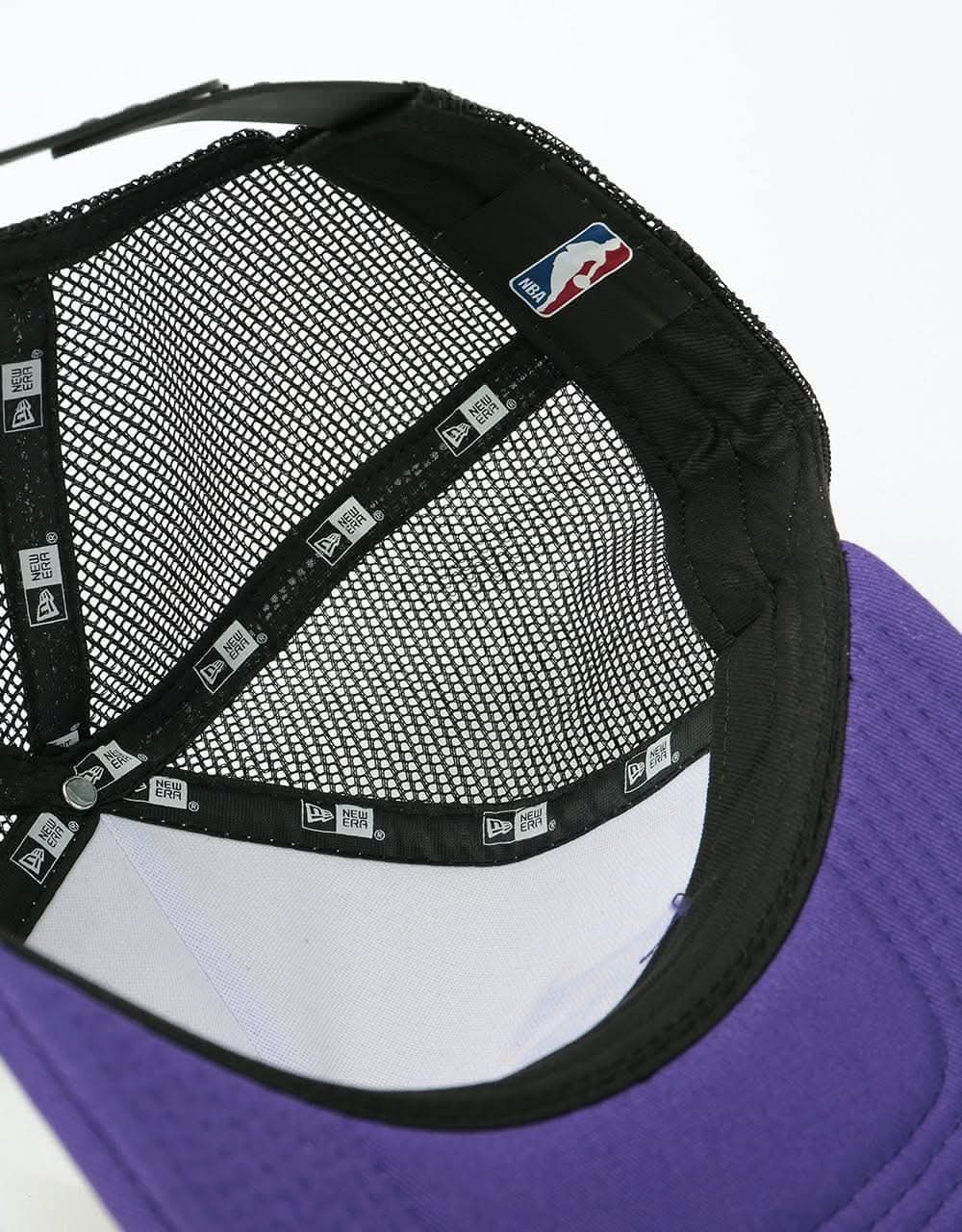 New Era 9Forty LA Lakers Team Trucker Cap - White/Team Colour