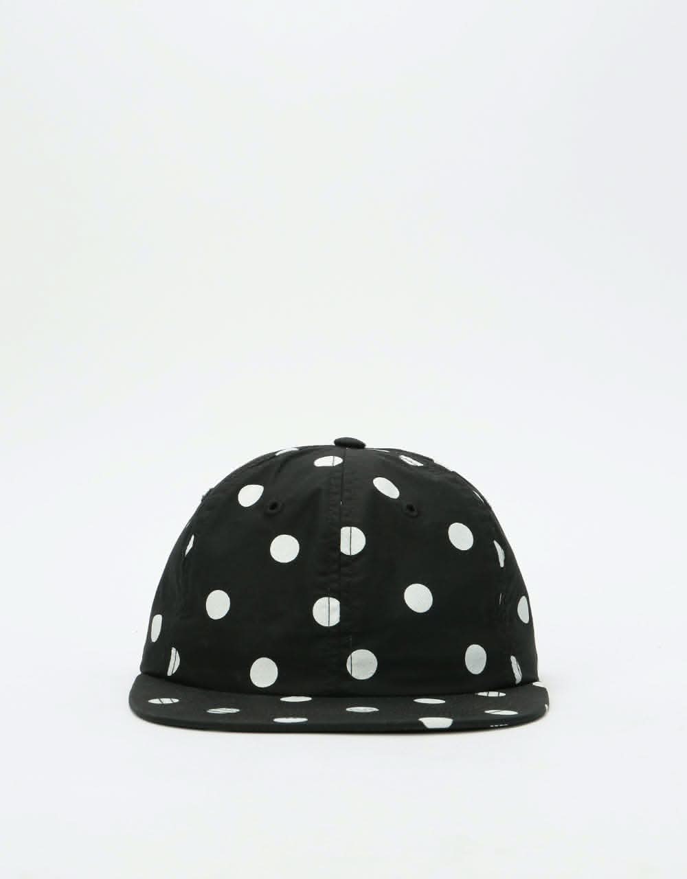 HUF Dots 6 Panel Cap - Black