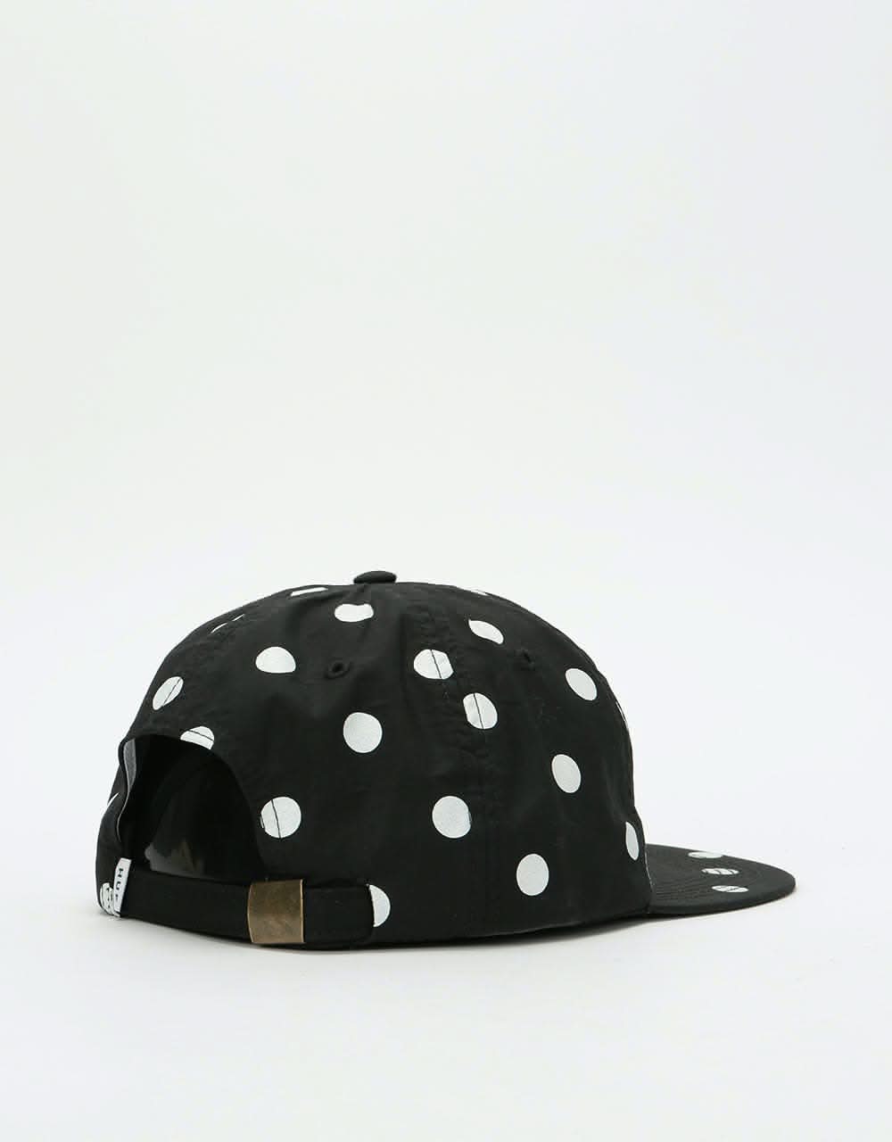 HUF Dots 6 Panel Cap - Black