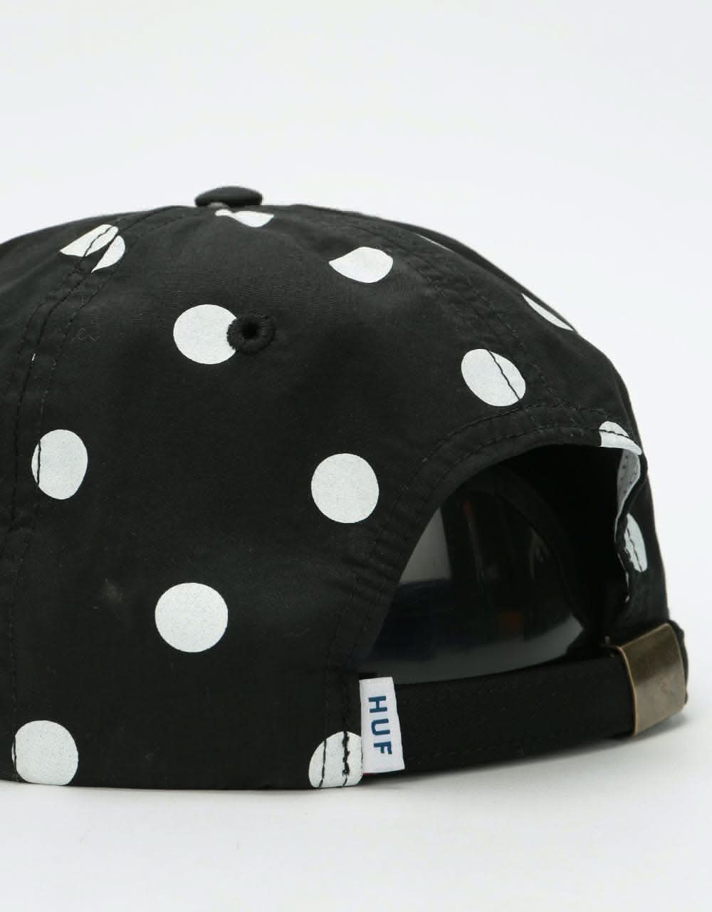 HUF Dots 6 Panel Cap - Black