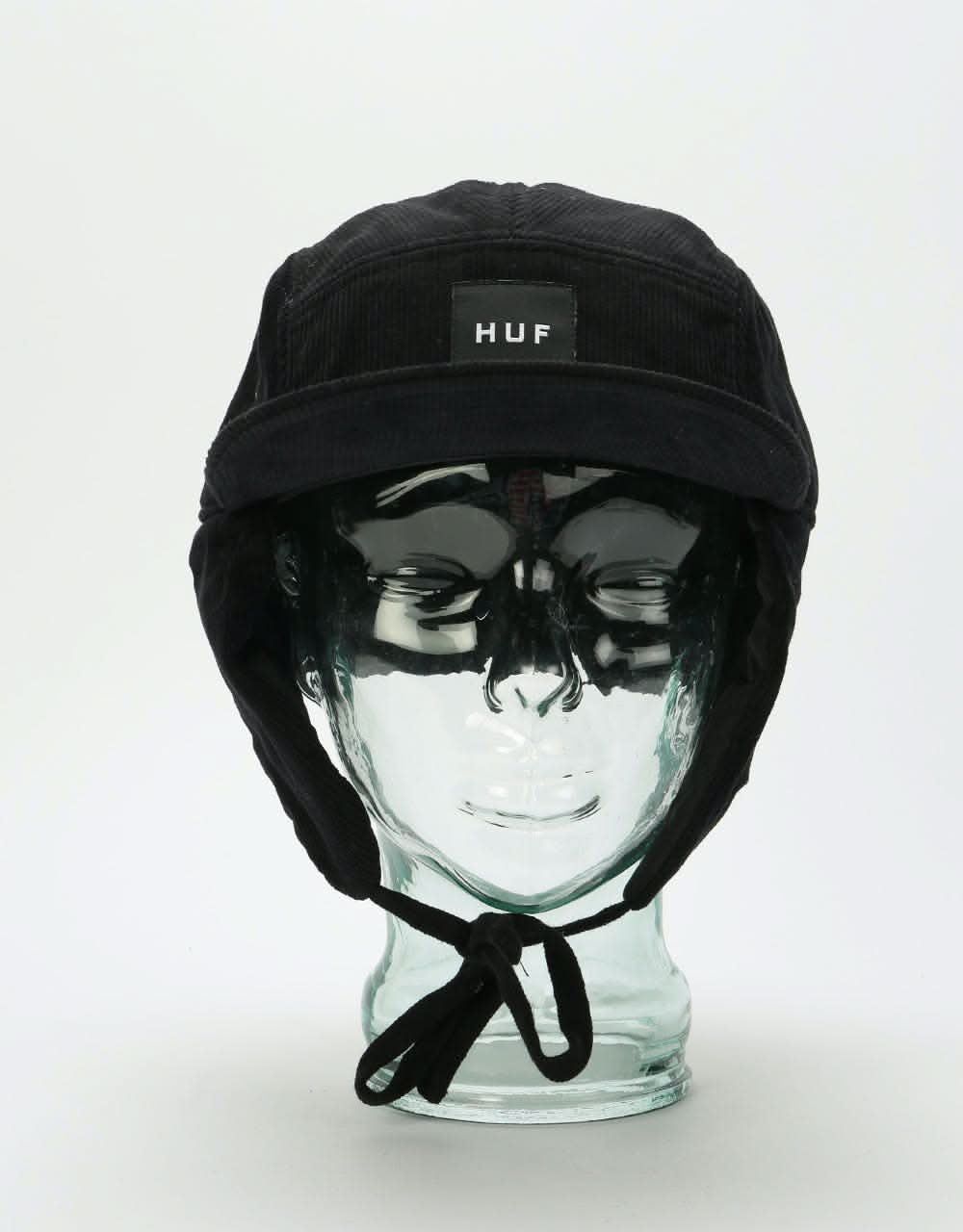 HUF Holden Dog Ear Volley 5 Panel Cap - Black