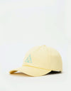 HUF Triple Triangle Curved Visor 6 Panel Cap - Banana