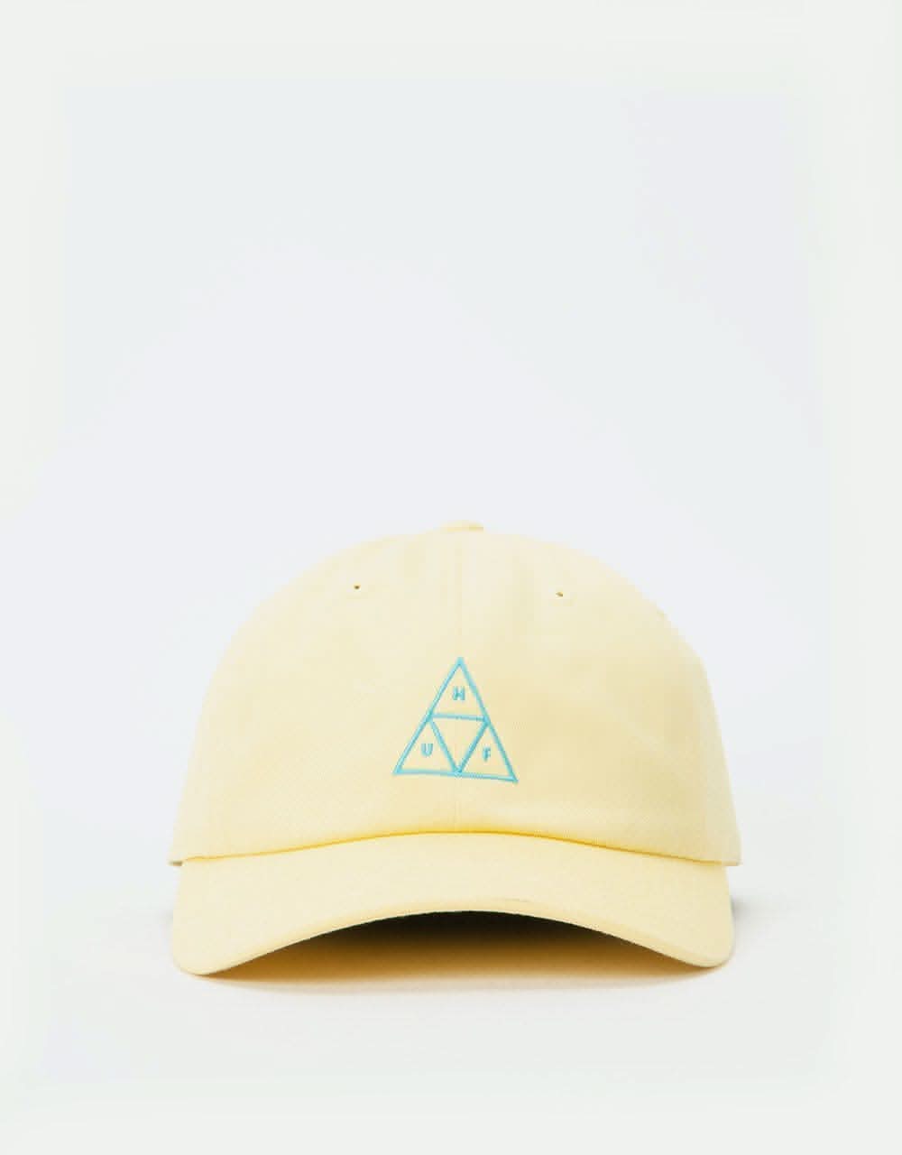 HUF Triple Triangle Curved Visor 6 Panel Cap - Banana