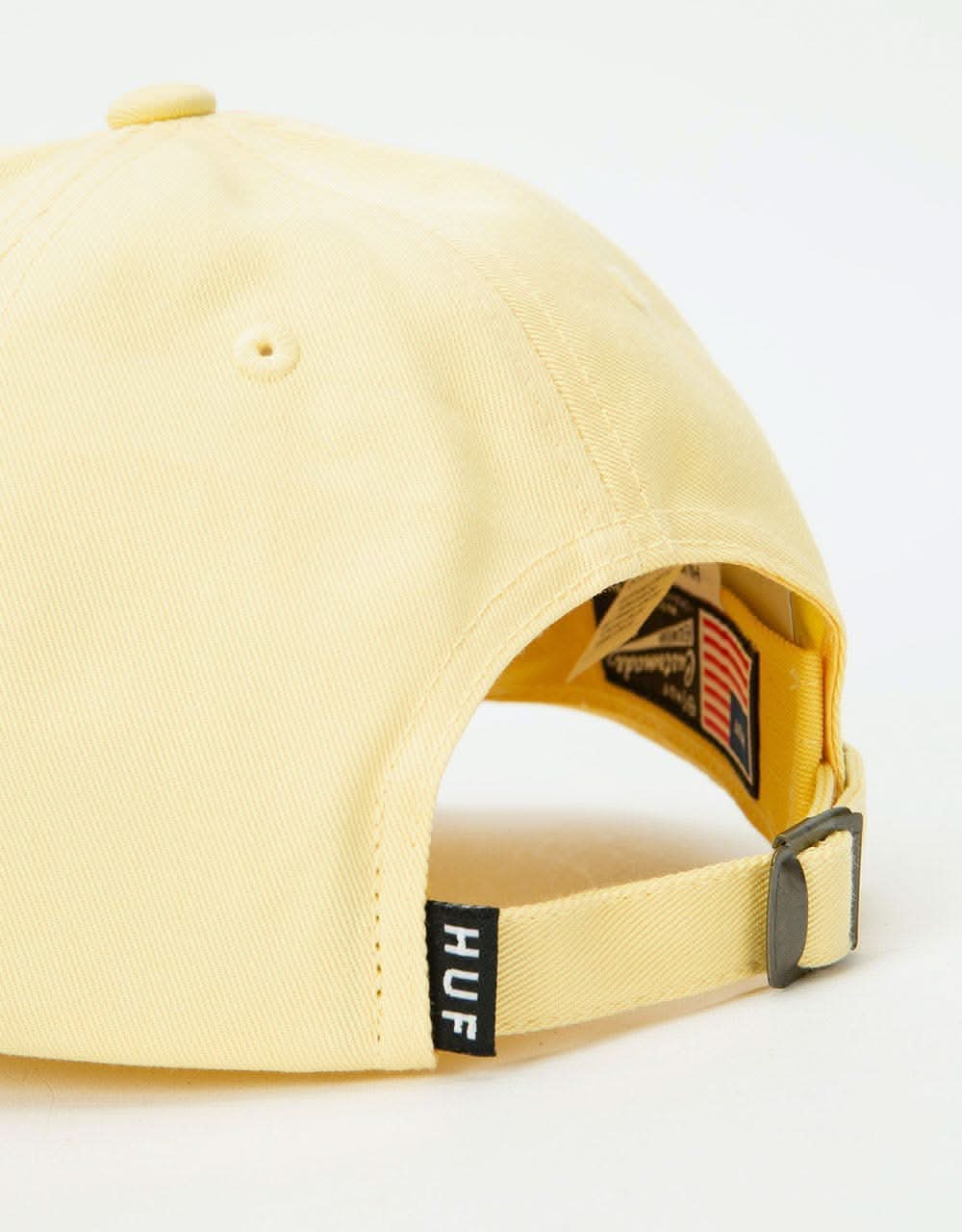 HUF Triple Triangle Curved Visor 6 Panel Cap - Banana