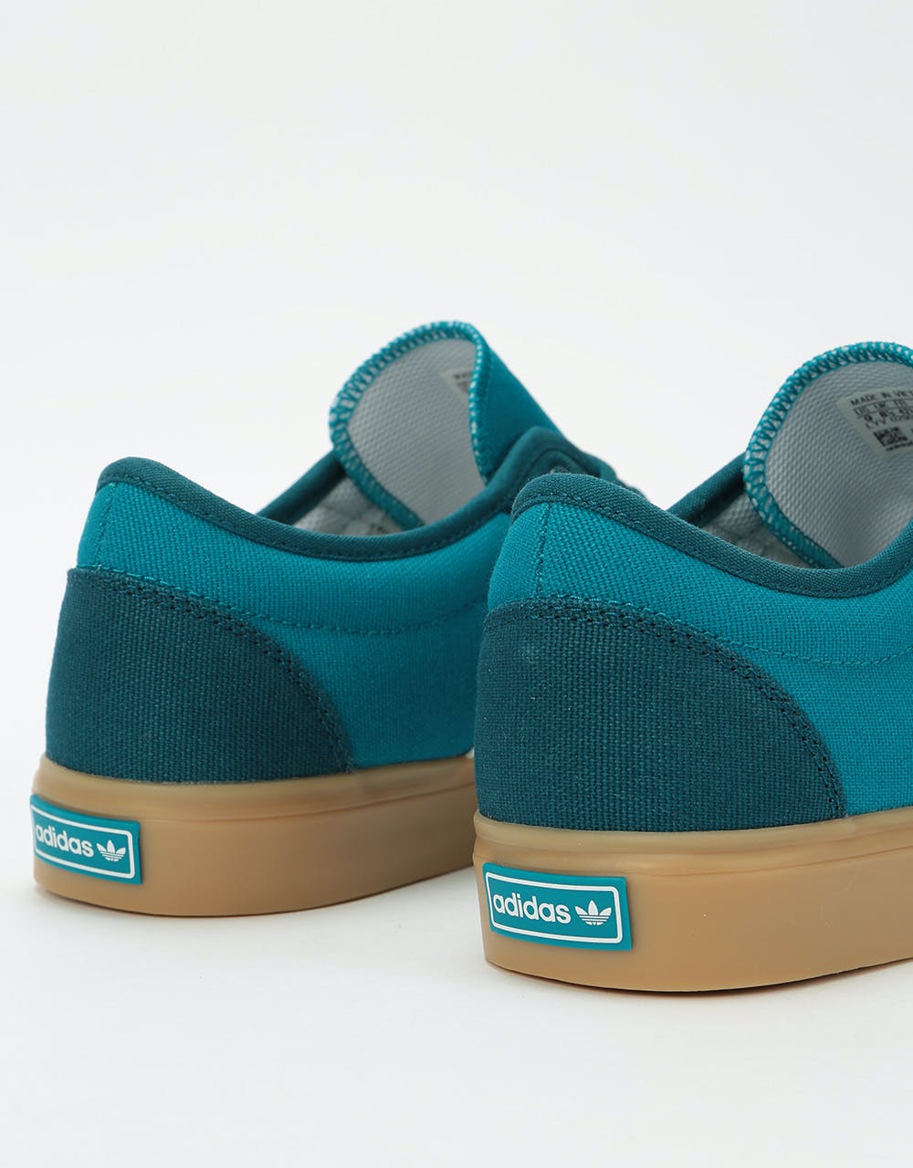 Adidas Adi-Ease Skate Shoes - Tech Mineral/Cloud White/Active Teal