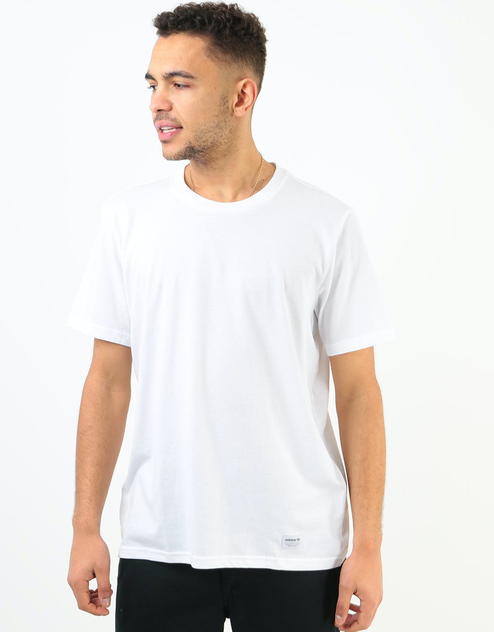 Adidas 3 Pack T-Shirts - Core Heather/White/Black