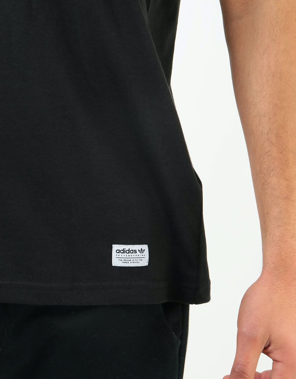 Adidas 3 Pack T-Shirts - Core Heather/White/Black