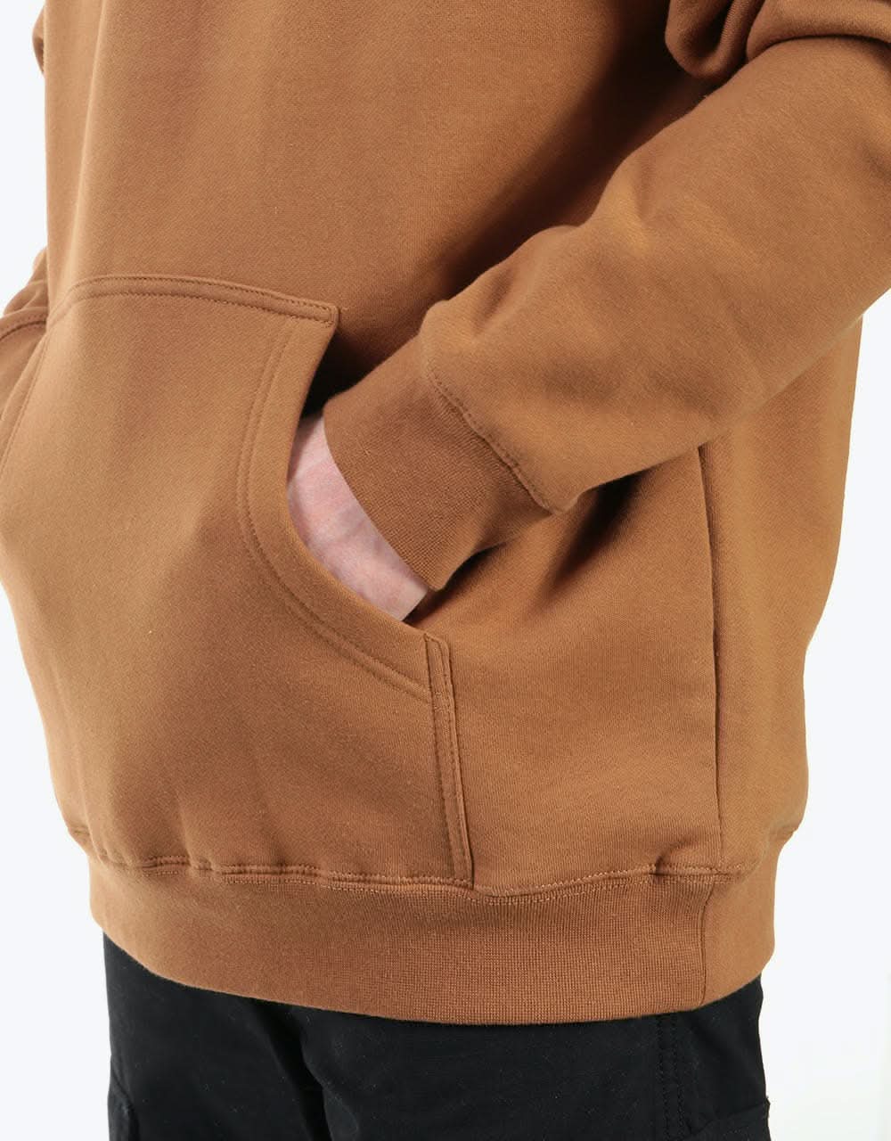 Butter Goods Incorporated Logo Pullover Hoodie - Saddle