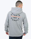 Brixton Oath VI Pullover Hoodie - Heather Grey