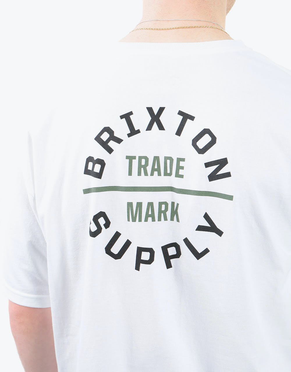 Brixton Oath V T-Shirt - White