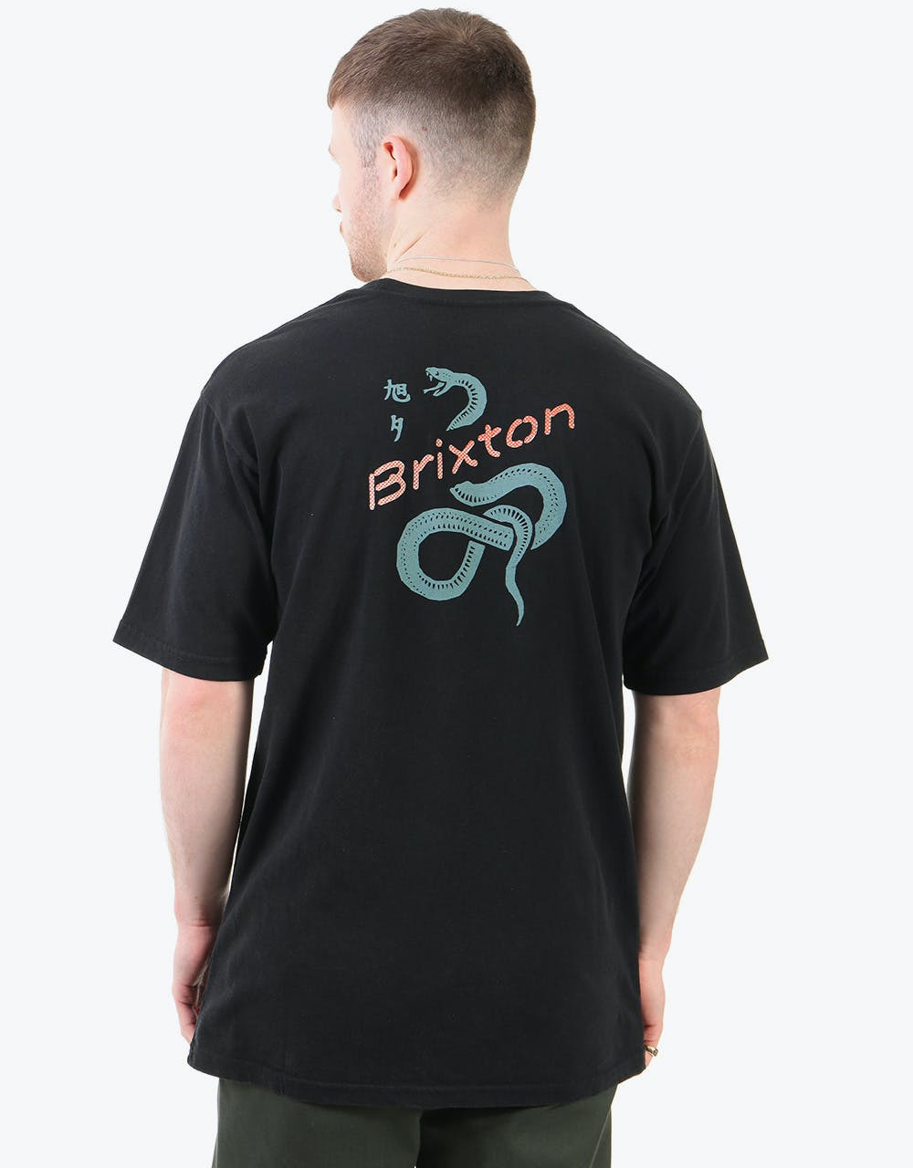 Brixton Mamba T-Shirt - Washed Black